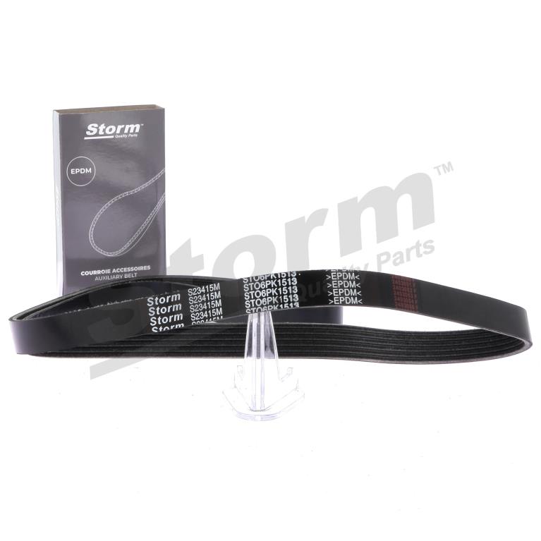 Correia trapezoidal estriada Storm ref. STO6PK1513