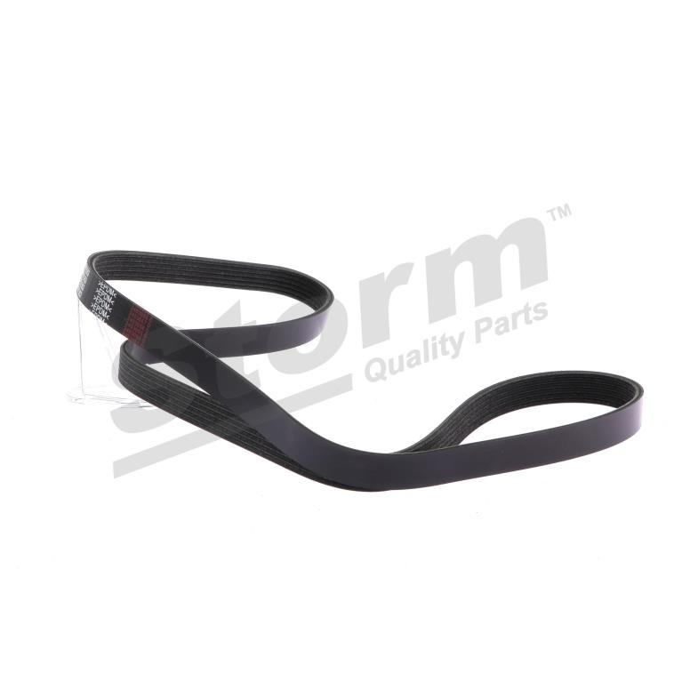 Courroie trapézoïdale à nervures Storm ref. STO6PK1563
