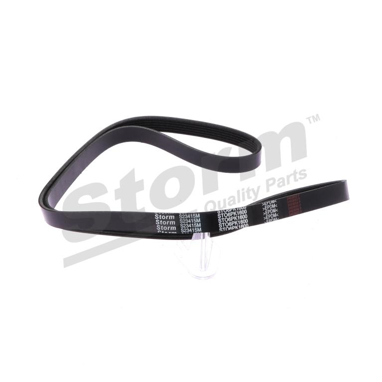 Correia trapezoidal estriada Storm ref. STO6PK1600