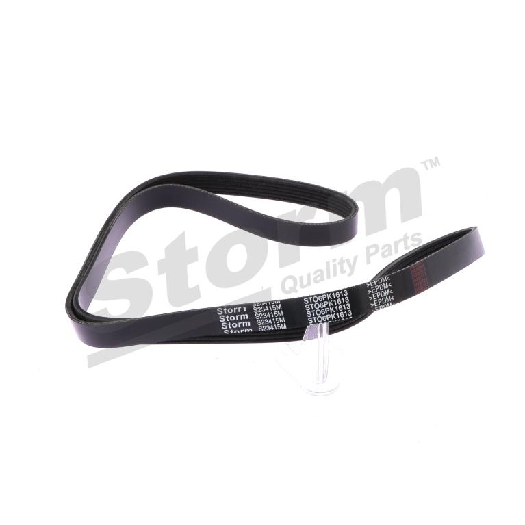 Correa trapezoidal nervada Storm ref. STO6PK1613