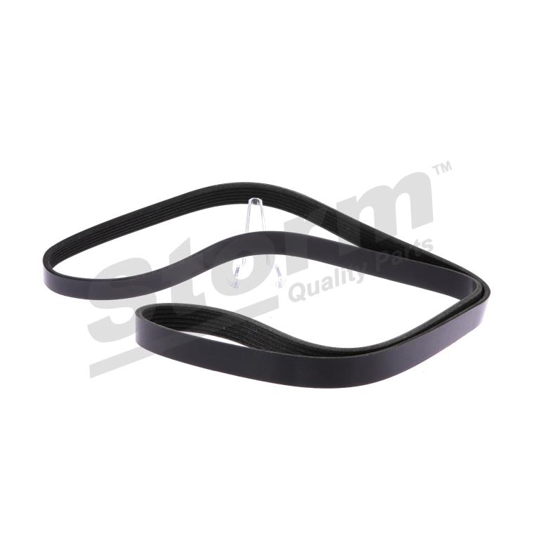 Courroie trapézoïdale à nervures Storm ref. STO6PK1663
