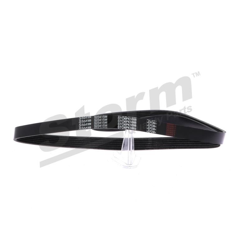 Correia trapezoidal estriada Storm ref. STO6PK1688