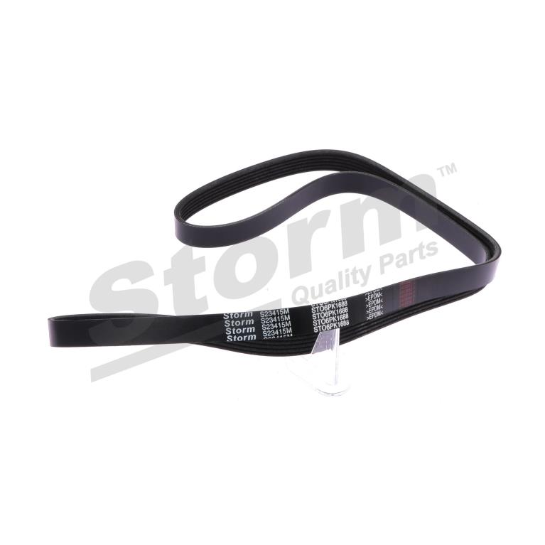 Correia trapezoidal estriada Storm ref. STO6PK1688