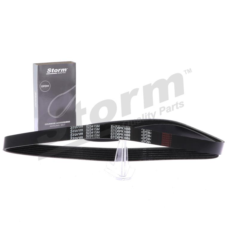 Correia trapezoidal estriada Storm ref. STO6PK1688