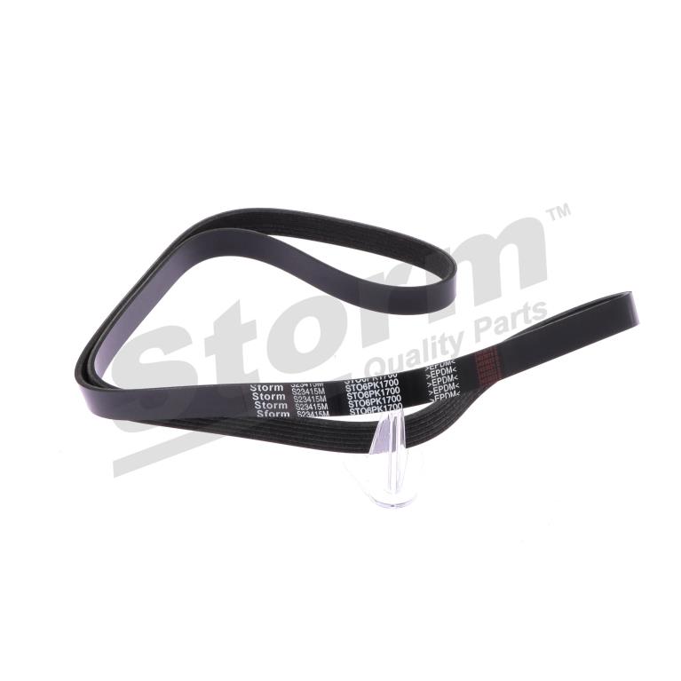 Correia trapezoidal estriada Storm ref. STO6PK1700