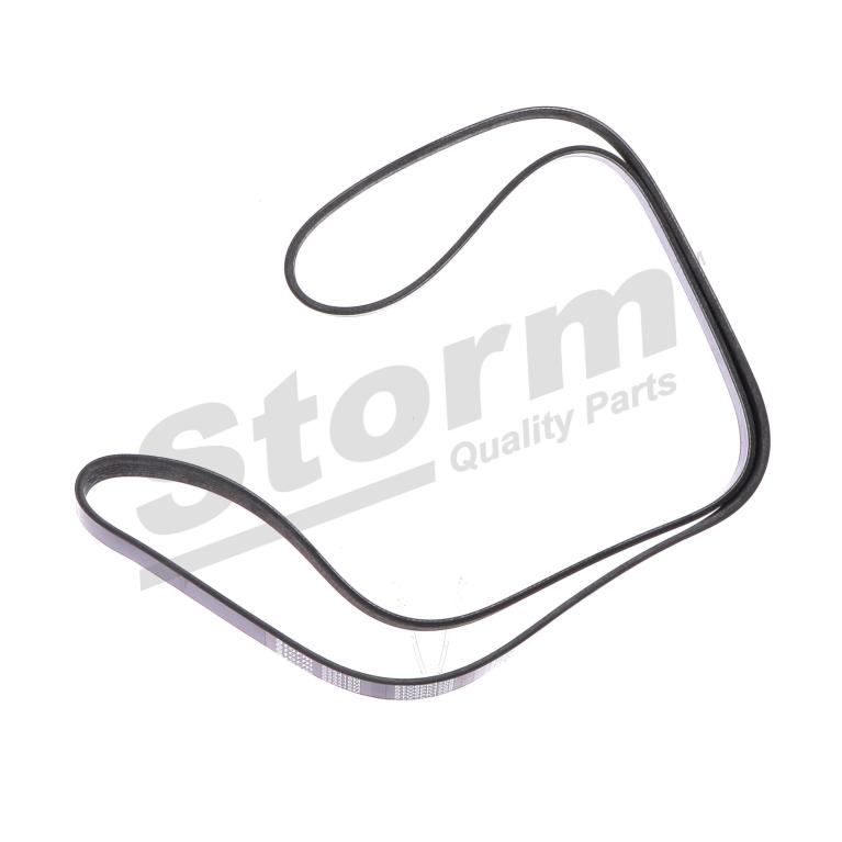 Courroie trapézoïdale à nervures Storm ref. STO6PK1708