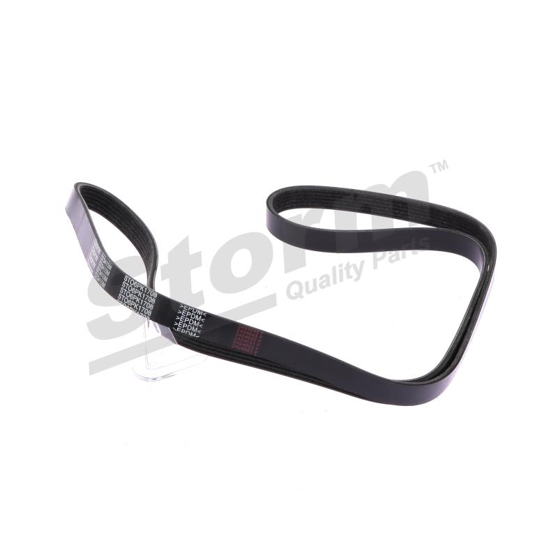 Courroie trapézoïdale à nervures Storm ref. STO6PK1708
