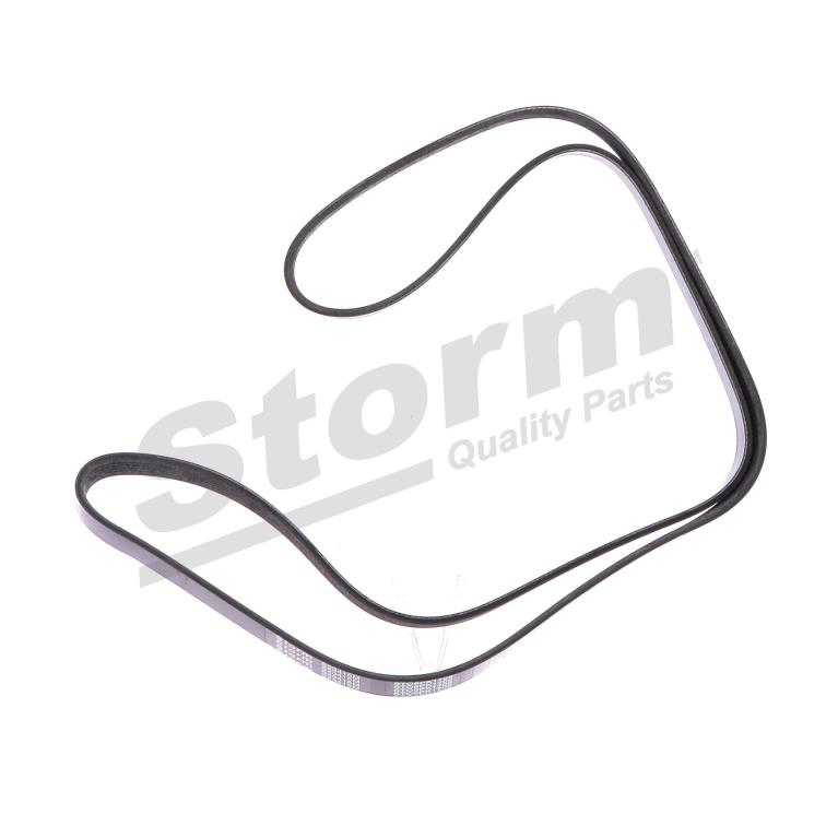 Courroie trapézoïdale à nervures Storm ref. STO6PK1708