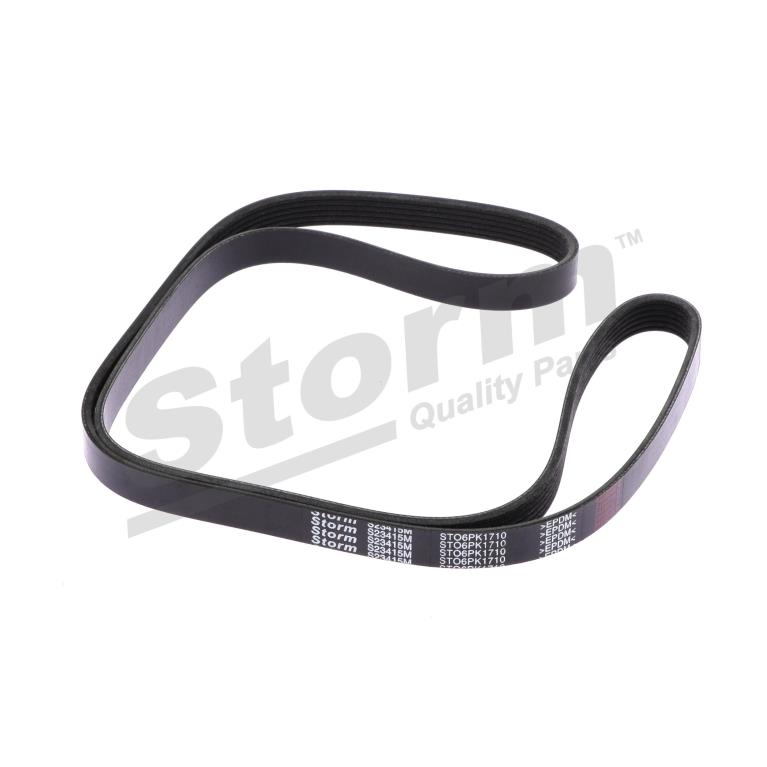 Correia trapezoidal estriada Storm ref. STO6PK1710
