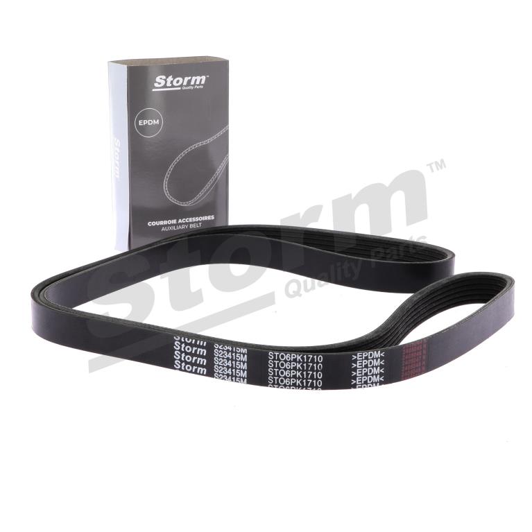 Correia trapezoidal estriada Storm ref. STO6PK1710