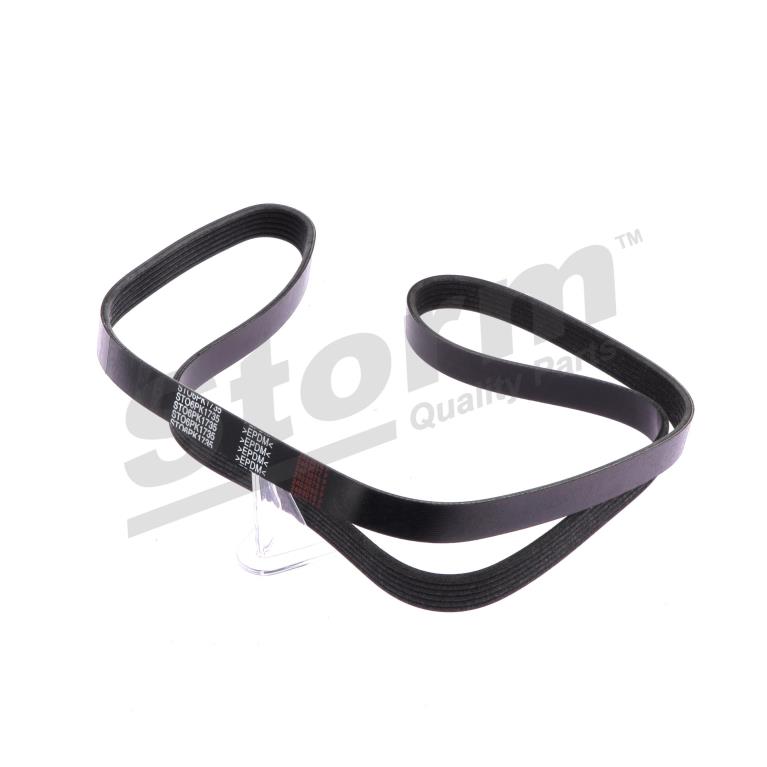 Courroie trapézoïdale à nervures Storm ref. STO6PK1735