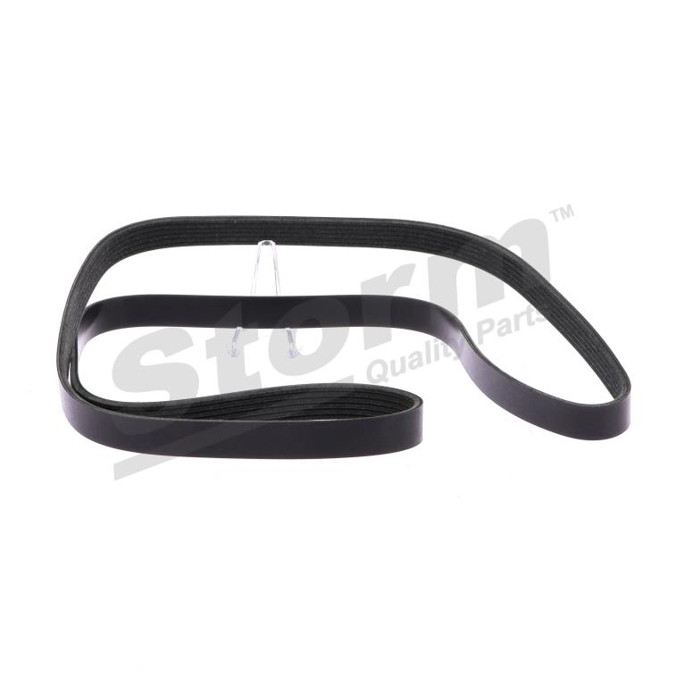 Courroie trapézoïdale à nervures Storm ref. STO6PK1735