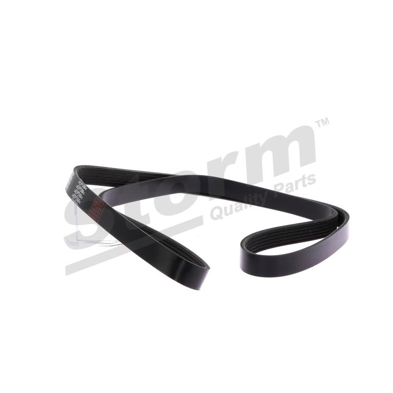 Courroie trapézoïdale à nervures Storm ref. STO6PK1750