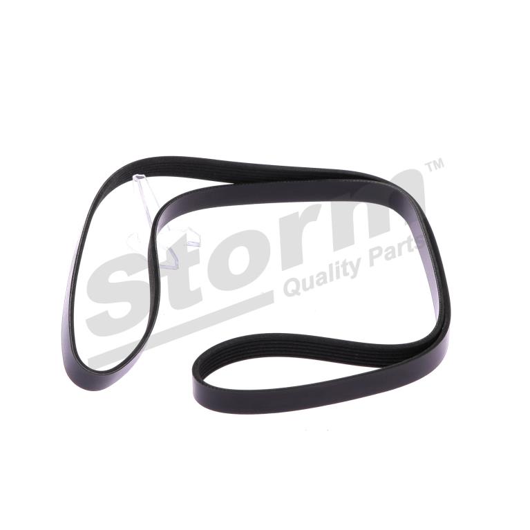 Courroie trapézoïdale à nervures Storm ref. STO6PK1750