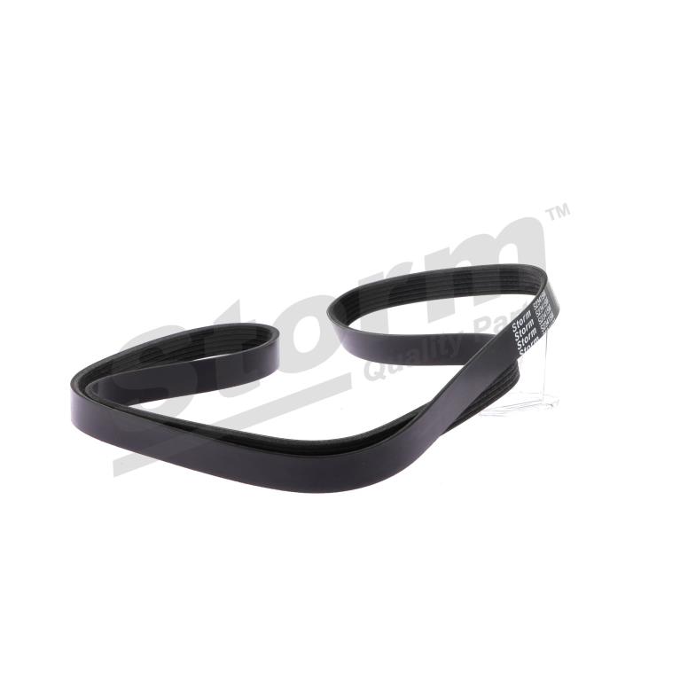 Courroie trapézoïdale à nervures Storm ref. STO6PK1750