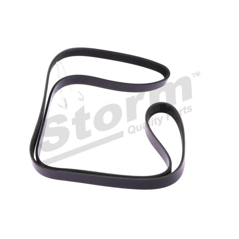 Courroie trapézoïdale à nervures Storm ref. STO6PK1775
