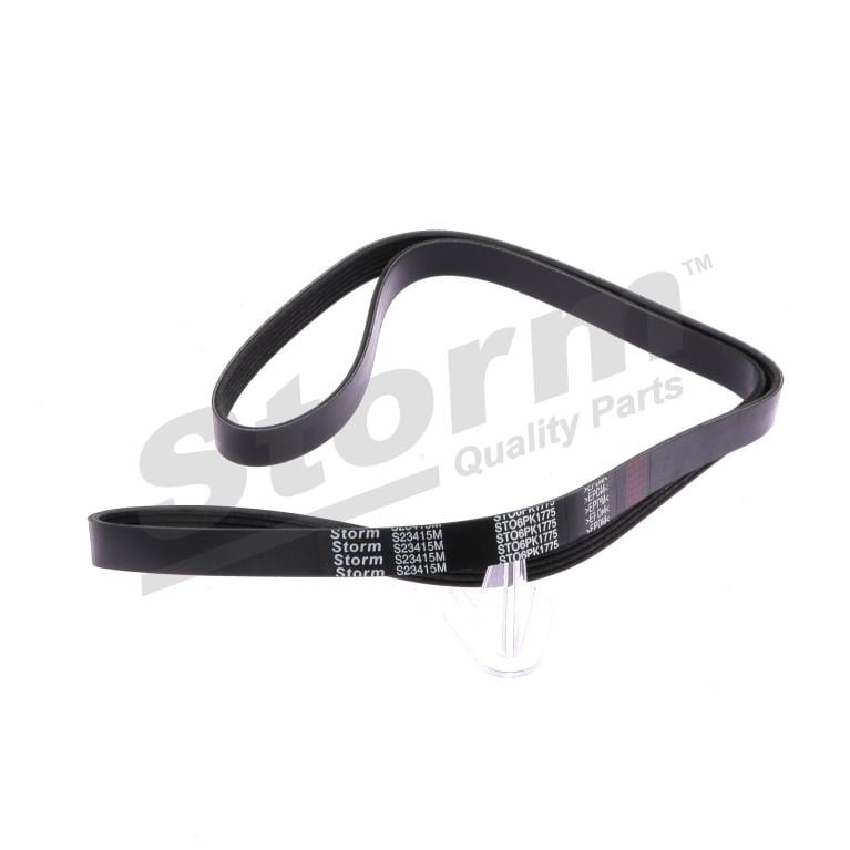 Courroie trapézoïdale à nervures Storm ref. STO6PK1775