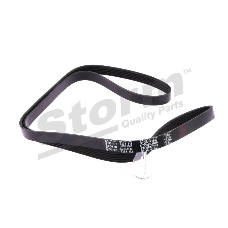 Correa trapezoidal nervada Storm ref. STO6PK1840