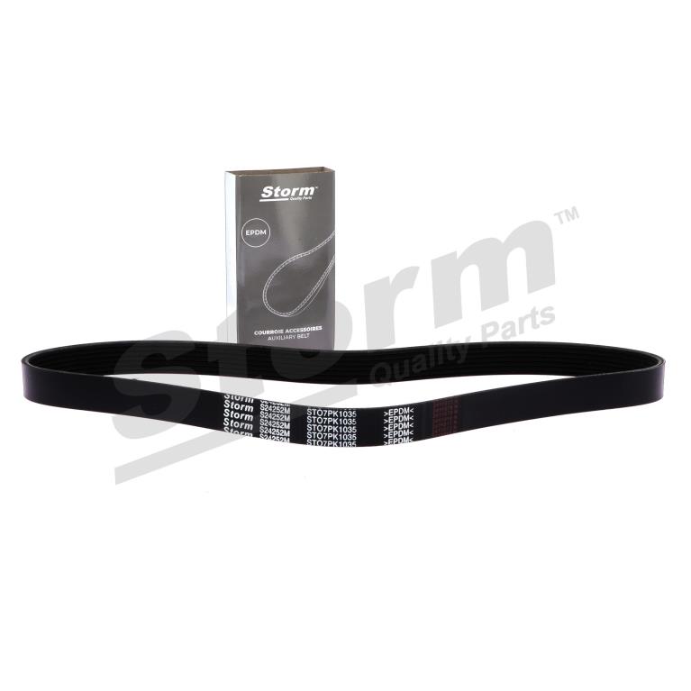 Correia trapezoidal estriada Storm ref. STO7PK1035