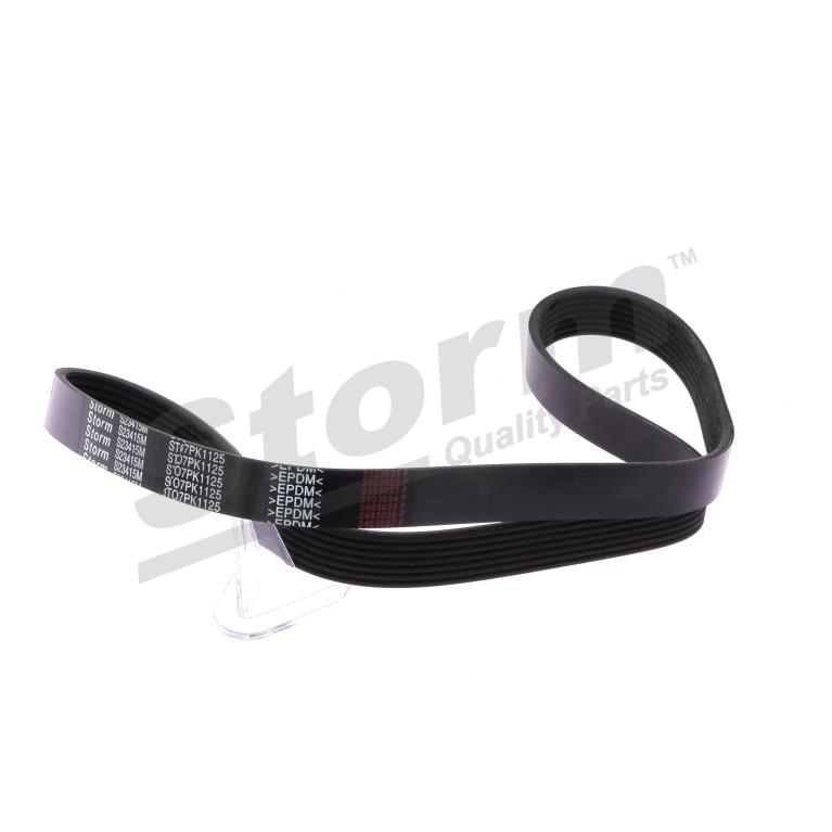 Courroie trapézoïdale à nervures Storm STO7PK1125