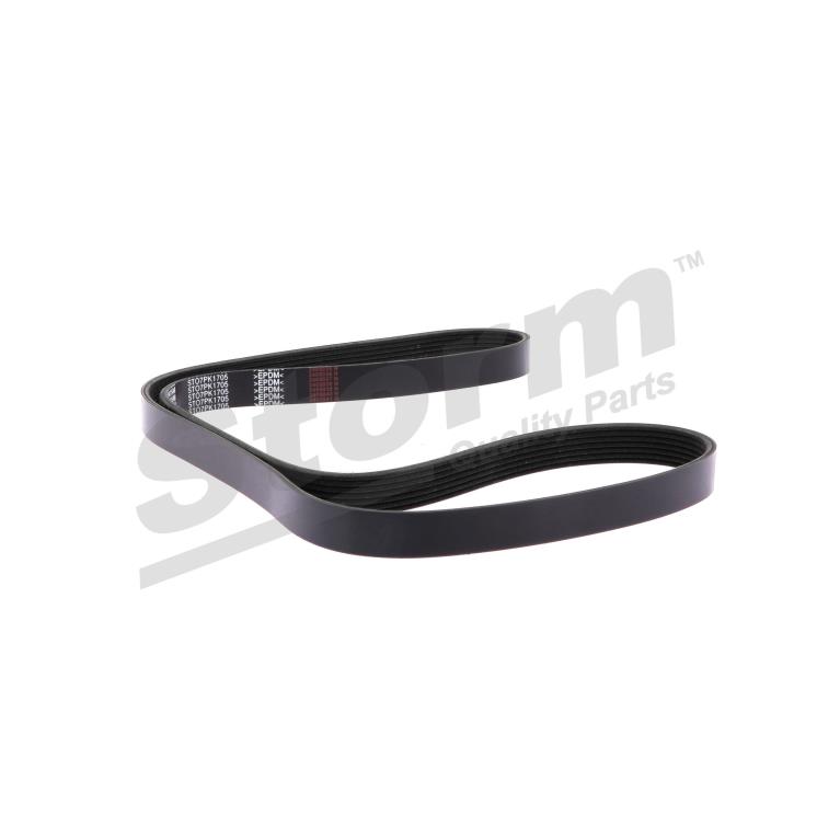 Courroie trapézoïdale à nervures Storm ref. STO7PK1705
