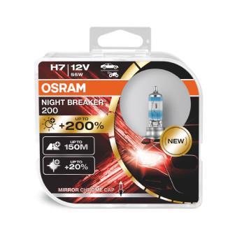 Ampoule OSRAM H7 NIGHT BREAKER® 200 - 64210NB200-HCB