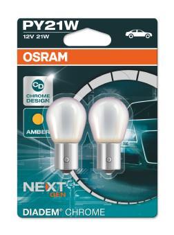 Ampoule OSRAM 2 ✕ PY21W - ref. 7507DC-02B