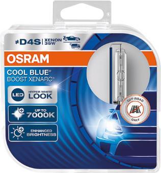 Ampoule, projecteur longue portée OSRAM xénon XENARC® COOL BLUE BOOST - 66440CBB-HCB