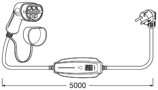 Câble de recharge pour voiture (Câble de recharge pour voiture électrique) OSRAM ref. OPC20A05