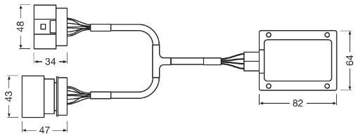Kit de cables eléctricos OSRAM ref. LEDSC02-1-2HFB