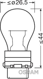Ampoule, feu clignotant OSRAM ref. 3757AK