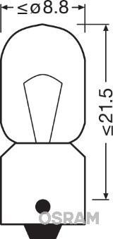 Ampoule OSRAM 1 - ref. 3860