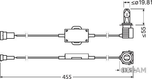 Ampoule, projecteur longue portée OSRAM LED LEDriving® HL - 9506CW