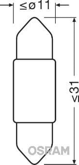 Ampoules LED Eclairage d'intérieur et signalisation  OSRAM LEDriving STANDARD Retrofit -  - ref. 6431CW-01B