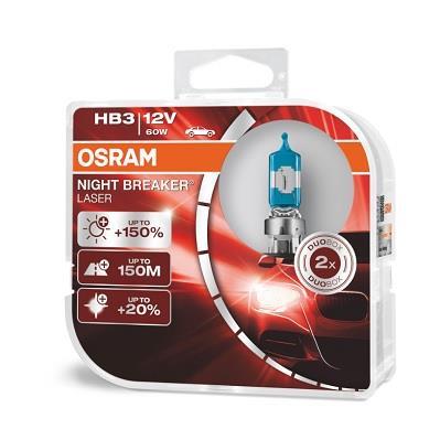 Ampoule, projecteur longue portée OSRAM 2 ✕ HB3 - ref. 9005NL-HCB
