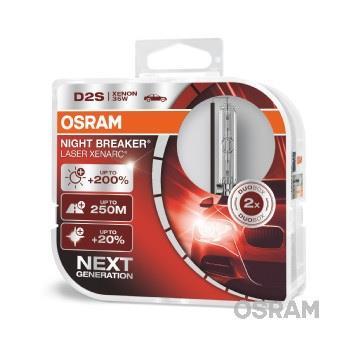 Ampoule, projecteur longue portée OSRAM 2 ✕ D2S - ref. 66240XNL-HCB