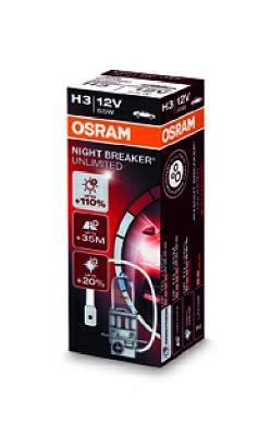 Ampoule OSRAM H3 NIGHT BREAKER UNLIMITED - 64151NBU
