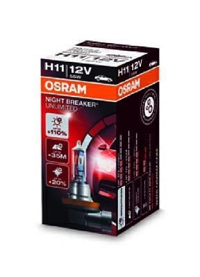 Lâmpada OSRAM H11 NIGHT BREAKER UNLIMITED - 64211NBU