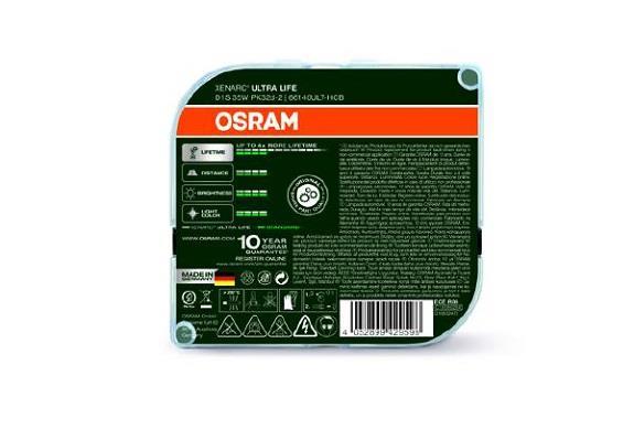 Lámpara, faro de carretera OSRAM D1S - ref. 66140ULT-HCB
