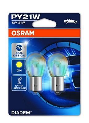 Ampoule OSRAM 2 ✕ PY21W - ref. 7507LDA-02B