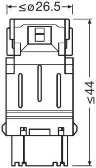Lâmpada OSRAM LED LEDriving® SL - 3157DWP-02B