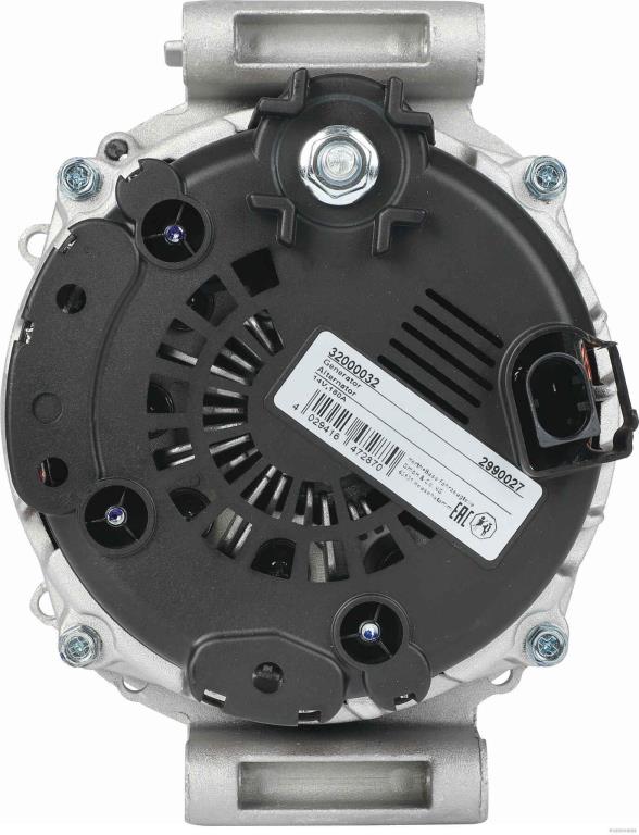 Alternador HERTH+BUSS ELPARTS ref. 32000032