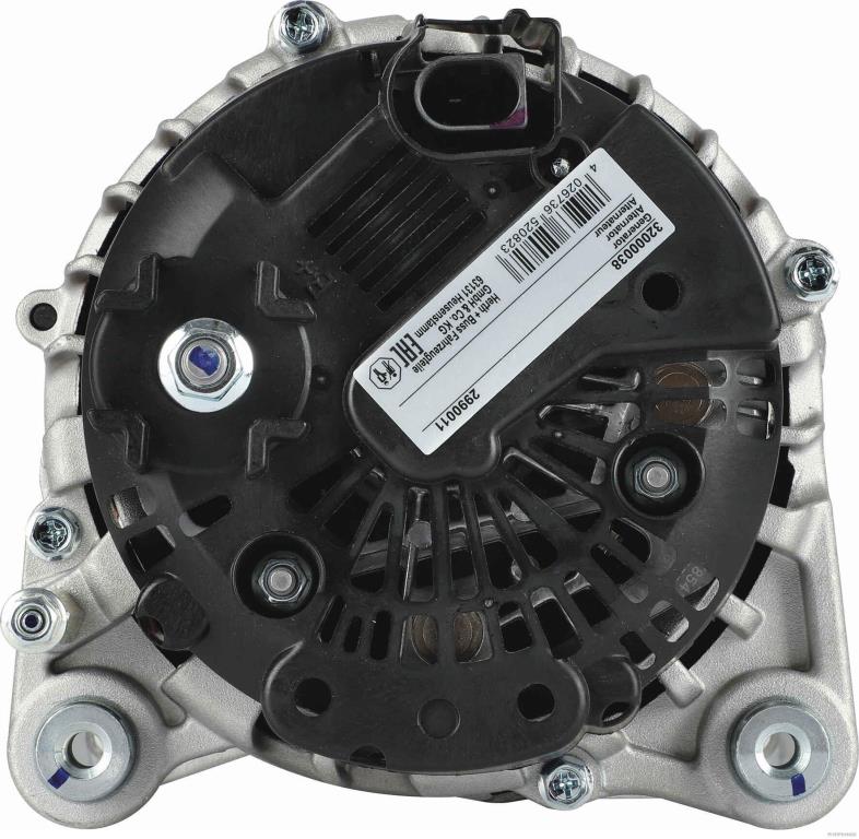Alternador HERTH+BUSS ELPARTS 32000038
