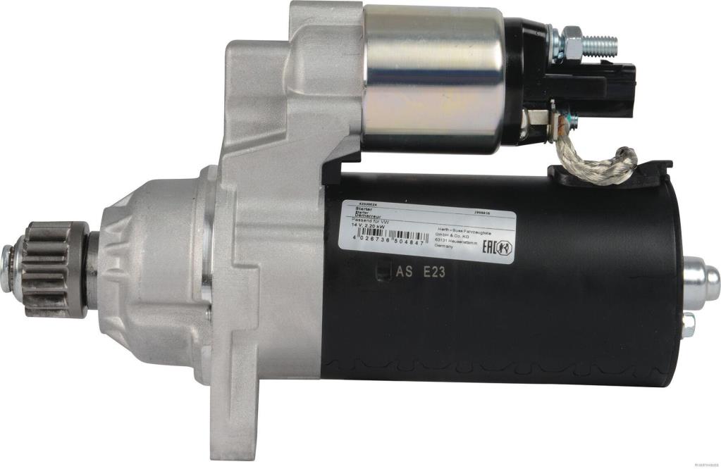 Motor de arranque (Arrancador) HERTH+BUSS ELPARTS ref. 42000024