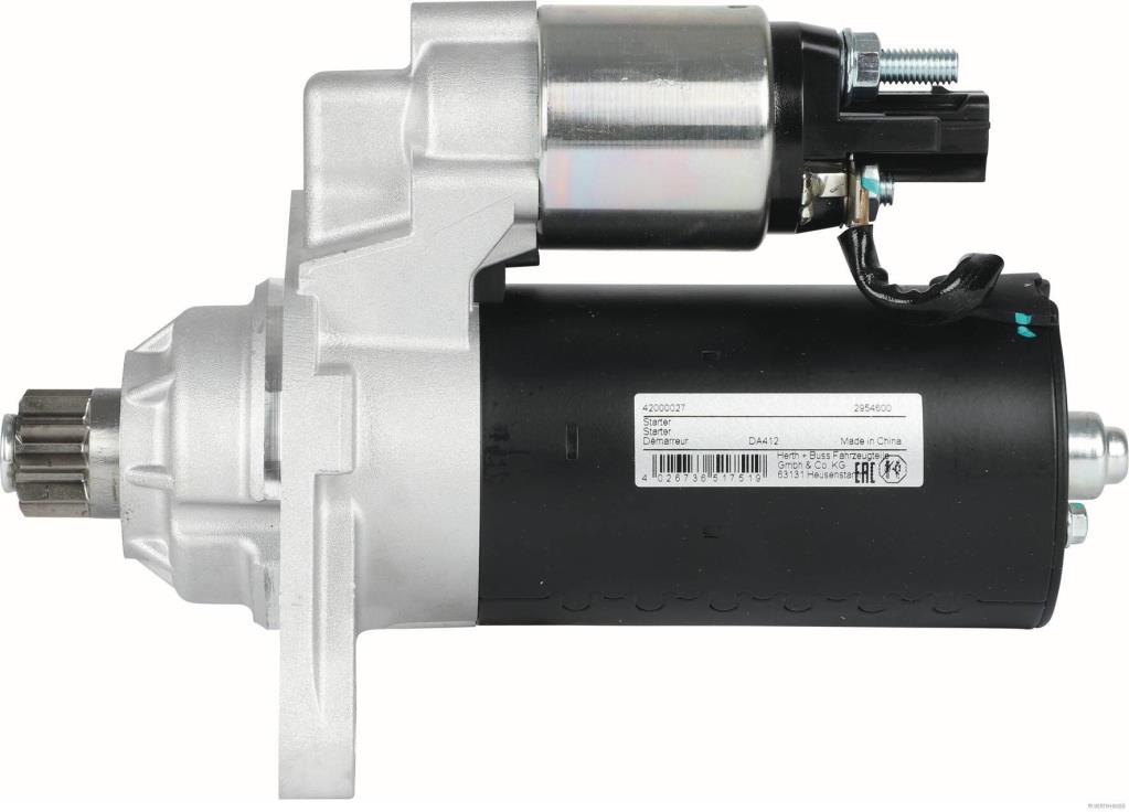 Motor de arranque (Arrancador) HERTH+BUSS ELPARTS 42000027
