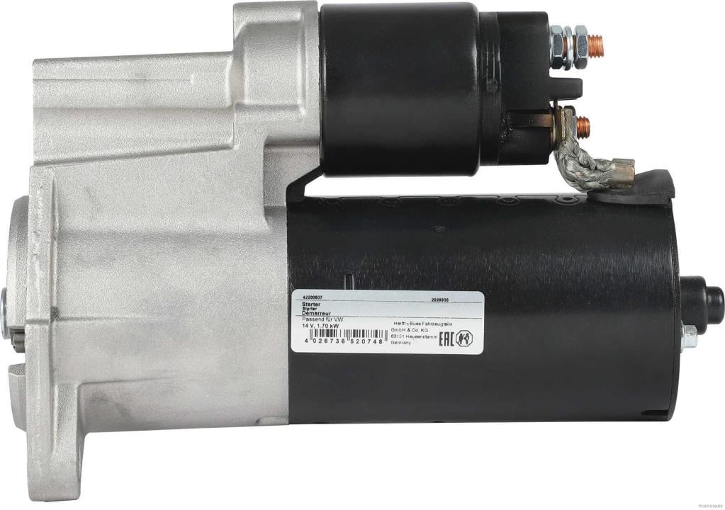 Motor de arranque (Arrancador) HERTH+BUSS ELPARTS 42000507