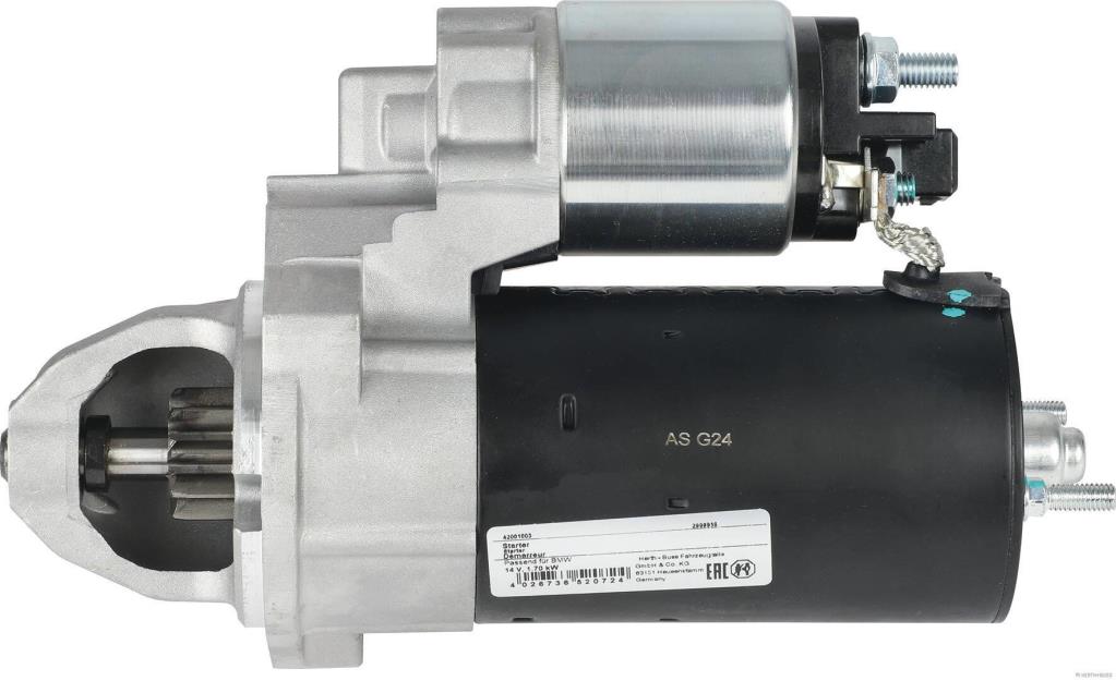 Motor de arranque (Arrancador) HERTH+BUSS ELPARTS ref. 42003003