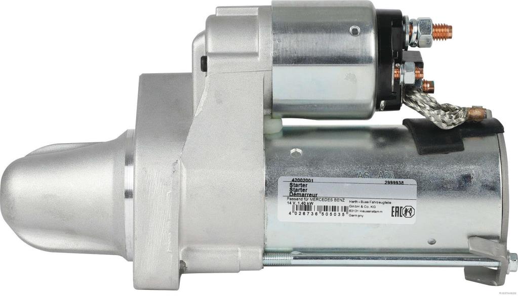 Motor de arranque HERTH+BUSS ELPARTS ref. 42002001