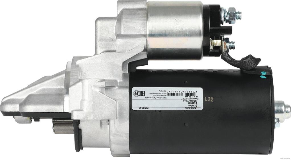 Motor de arranque HERTH+BUSS ELPARTS 42003006