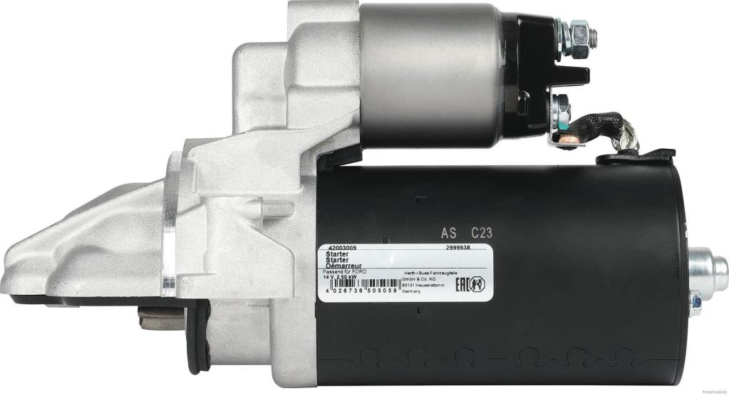 Motor de arranque HERTH+BUSS ELPARTS ref. 42003009